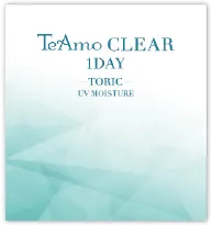 TeAmo CLEAR1DAY TORICパッケージ画像