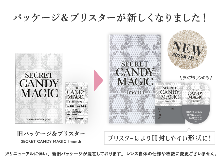 パッケージ&ブリスターが新しくなりました!