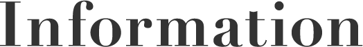 インフォメーション