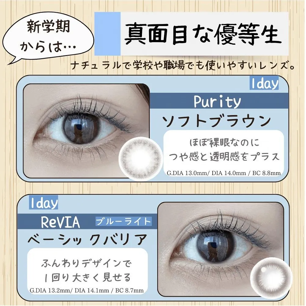 Purity 1day ソフトブラウン