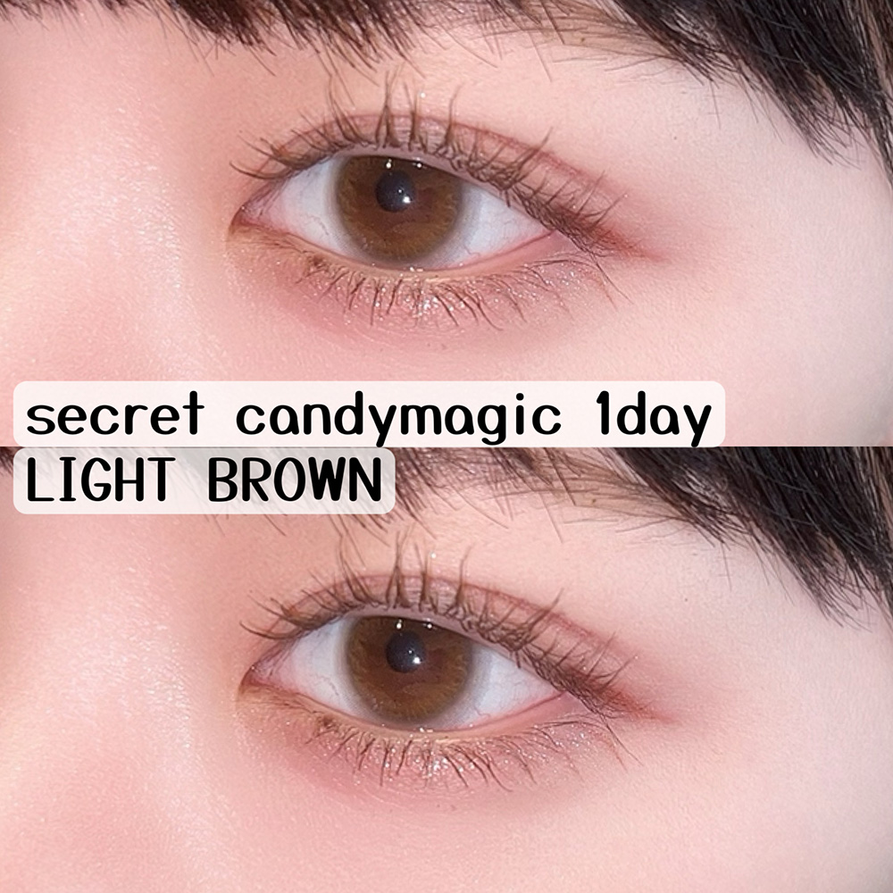 secret candymagic 1day ライトブラウン