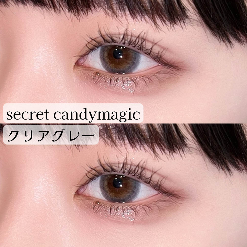 secret candymagic 1day クリアグレー